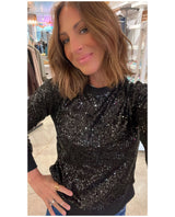 Relaxed Sparkle Popover Black