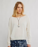 Free People See Me Pullover Ivory