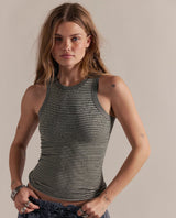 So Soft Seamless Tank Black & White