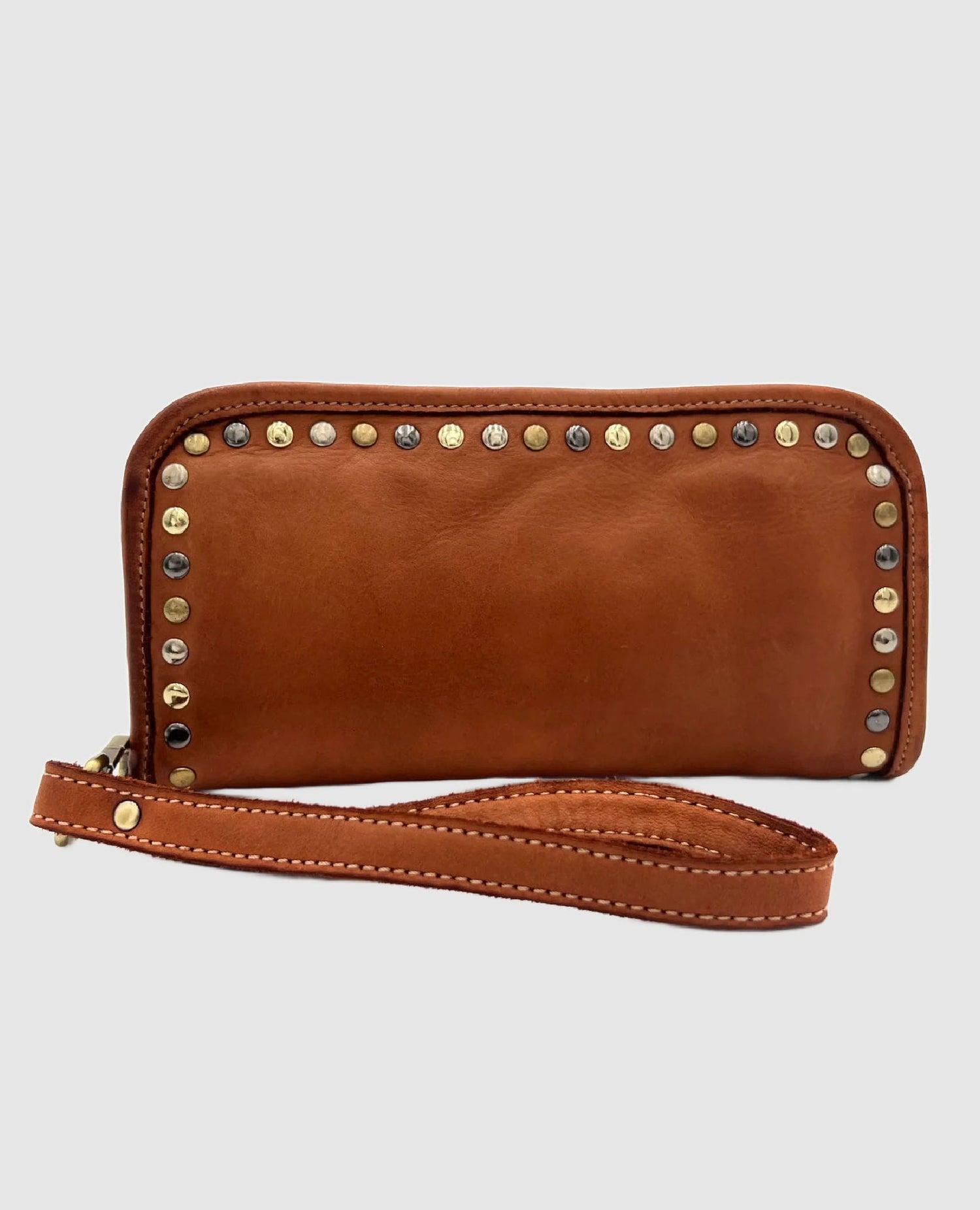 Sofia Zip Around Wallet Cognac
