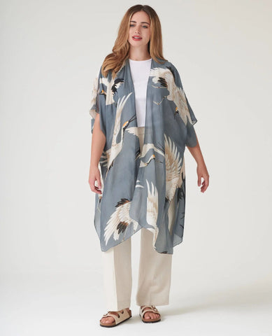 Stork Slate Kimono Throwover