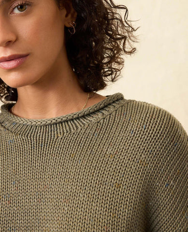 Faherty Sunwashed Sweater Sage