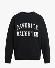 Favorite Daughter Sweatshirt Black