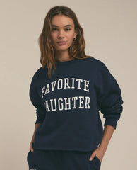 Favorite Daughter Cropped Navy