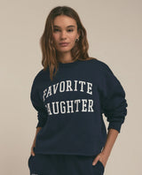 Favorite Daughter Cropped Navy