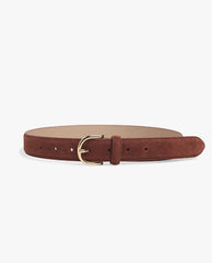 Fav Suede Juni Belt Chocolate/Gold