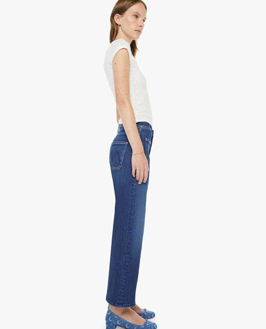 The Patch Pocket Mid-Rise Maven Ankle Jeans Cocktail Hour