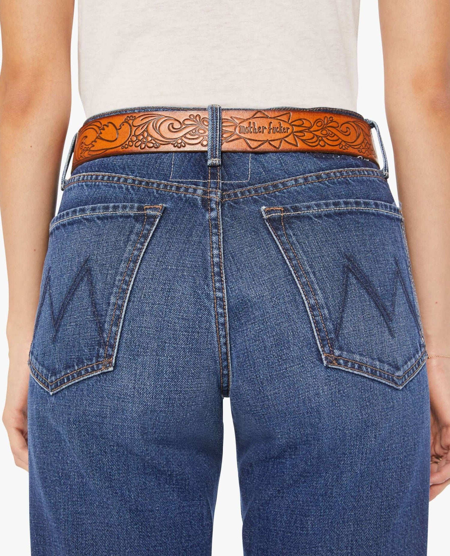 The Ranch Rope Belt Brown