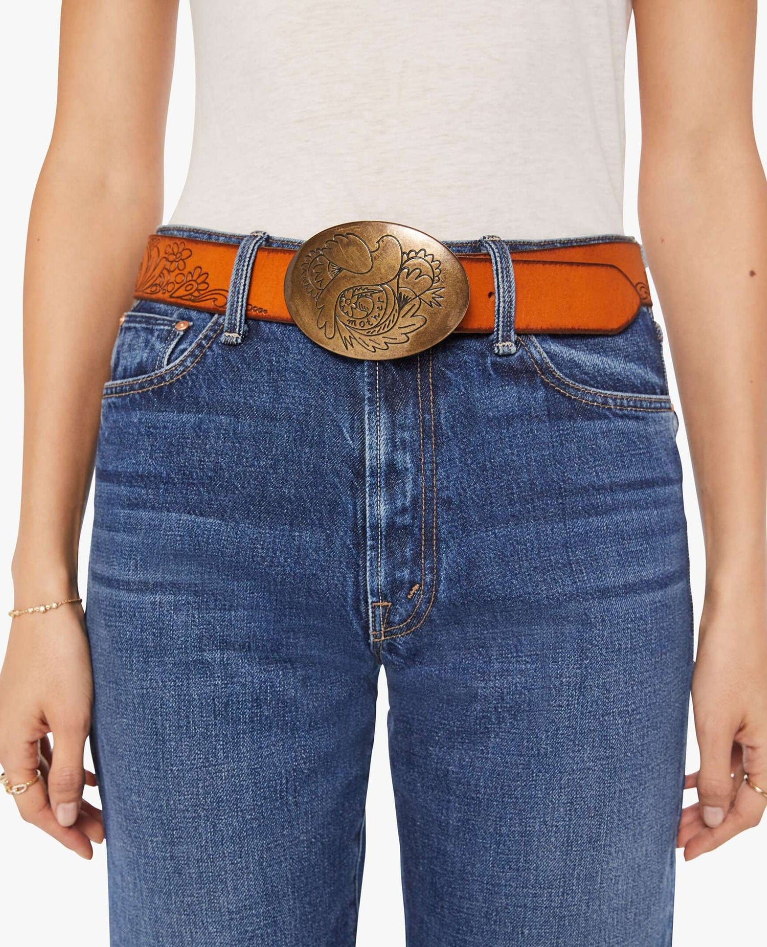 The Ranch Rope Belt Brown