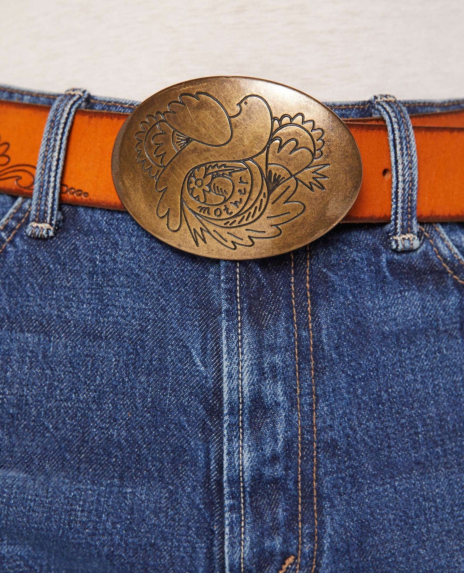 The Ranch Rope Belt Brown