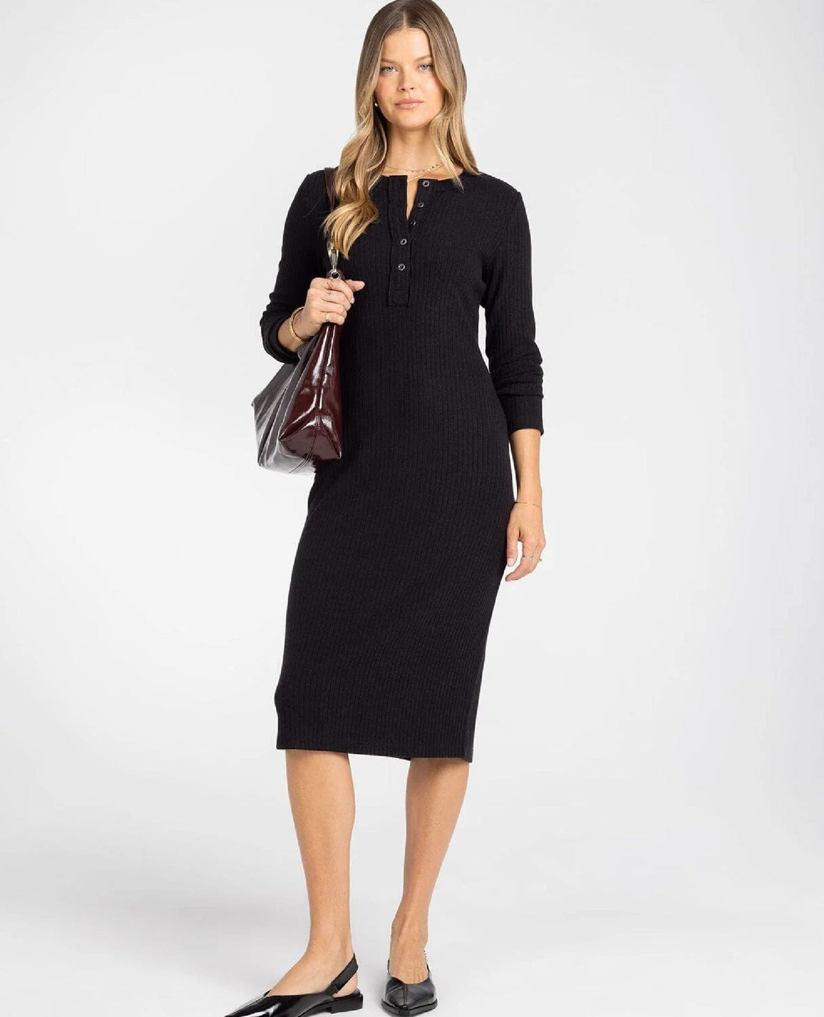 Larsen Dress Black Midi