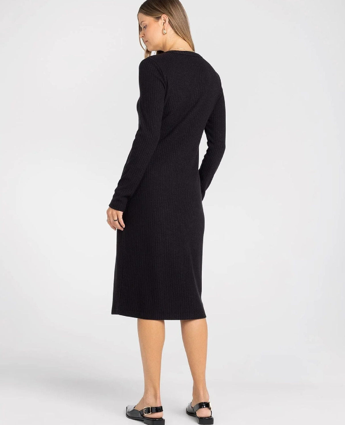 Larsen Dress Black Midi