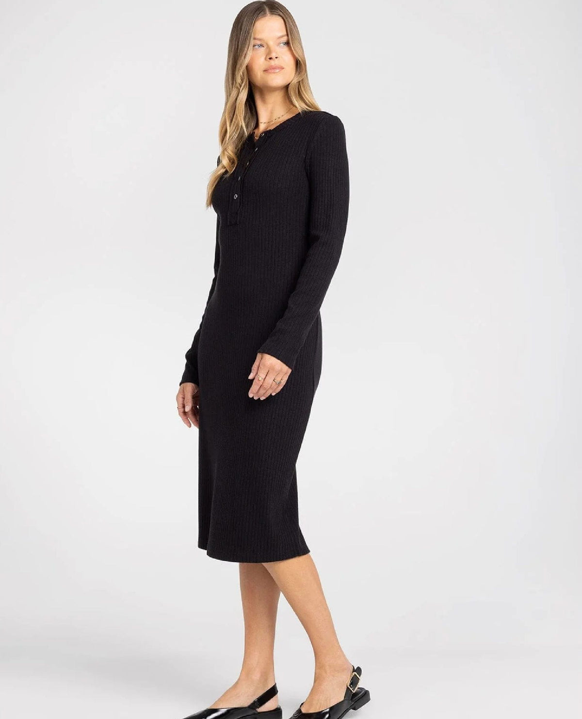 Larsen Dress Black Midi