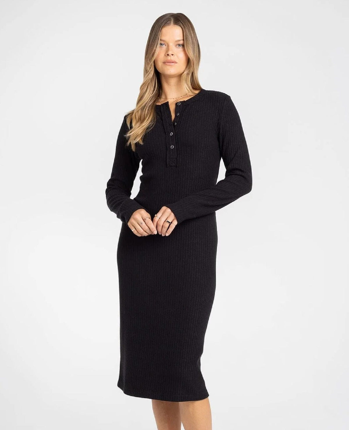 Larsen Dress Black Midi
