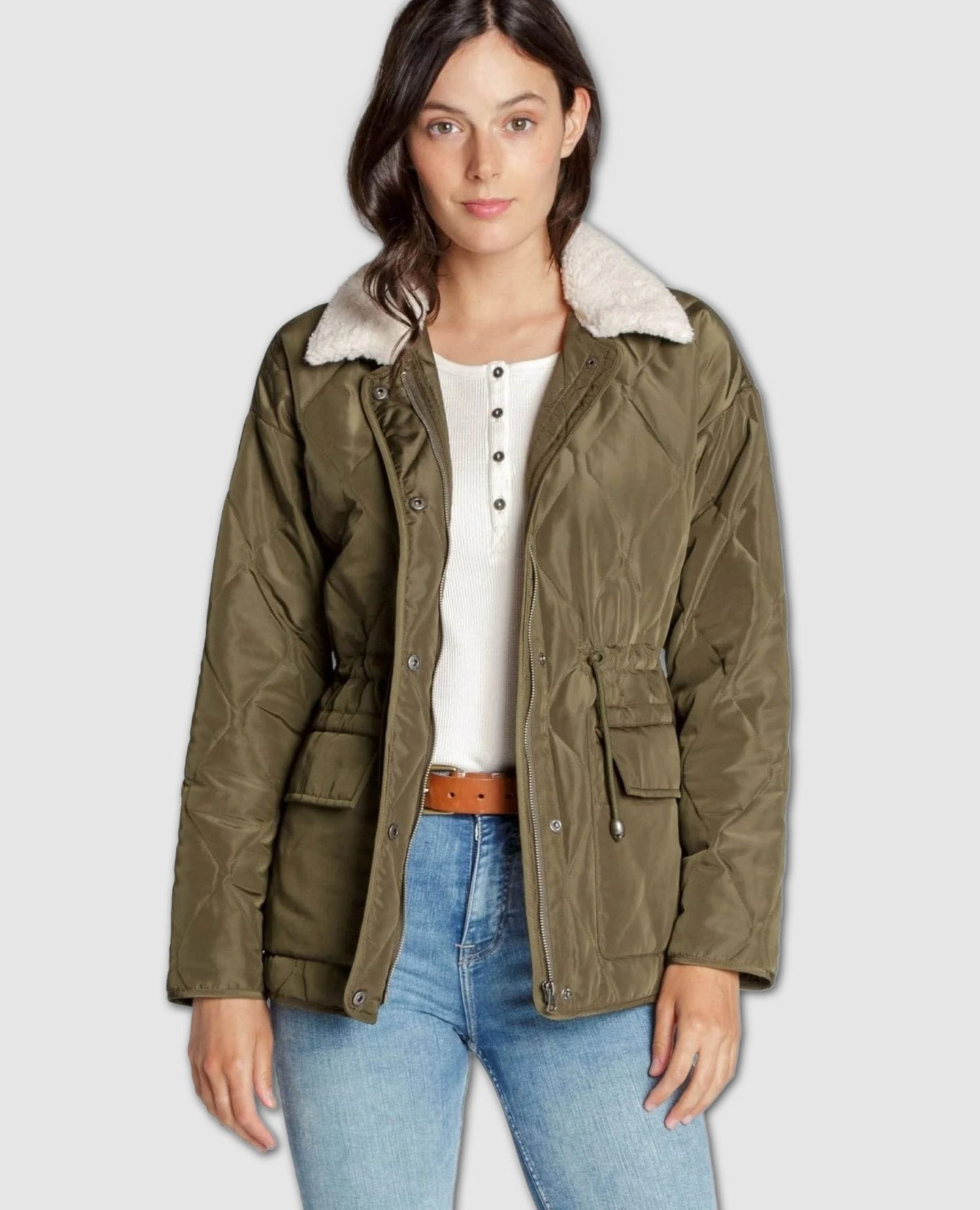 Thalia Surplus Jacket Olive