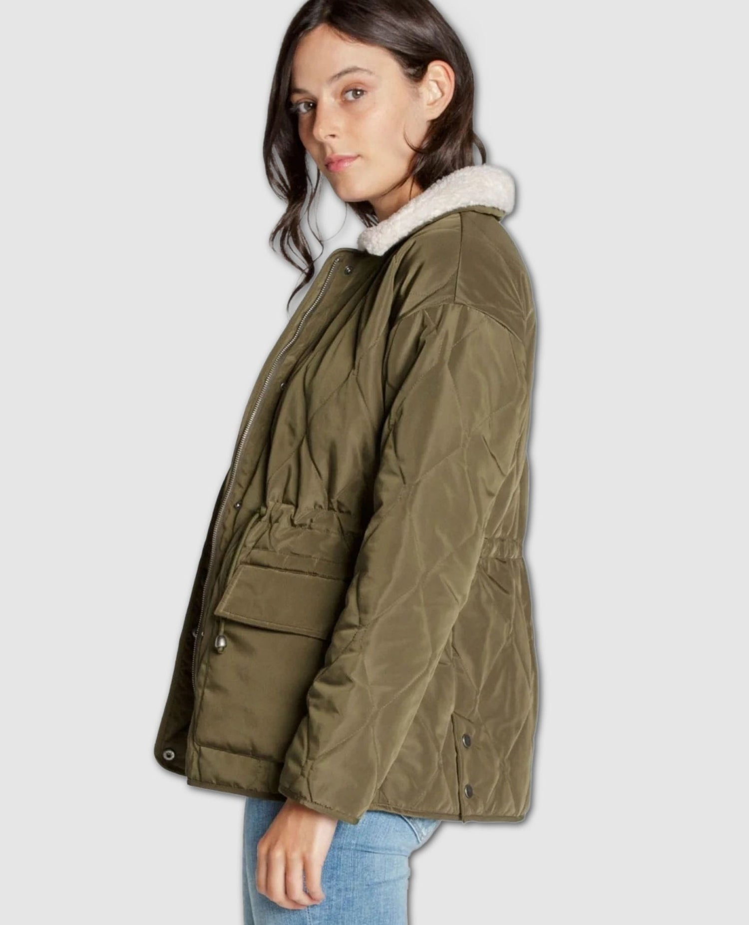 Thalia Surplus Jacket Olive