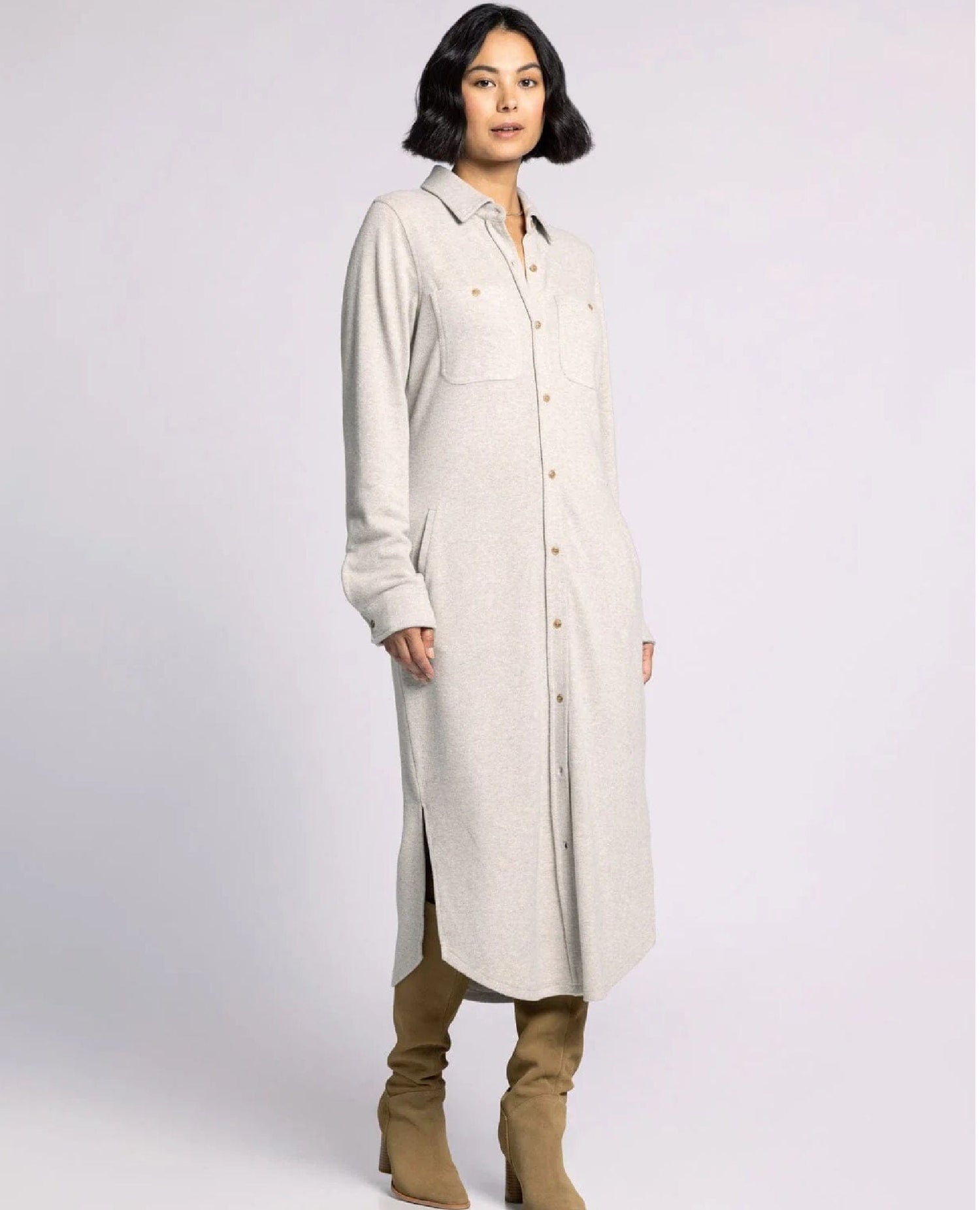 Dahlia Duster Dress Cream