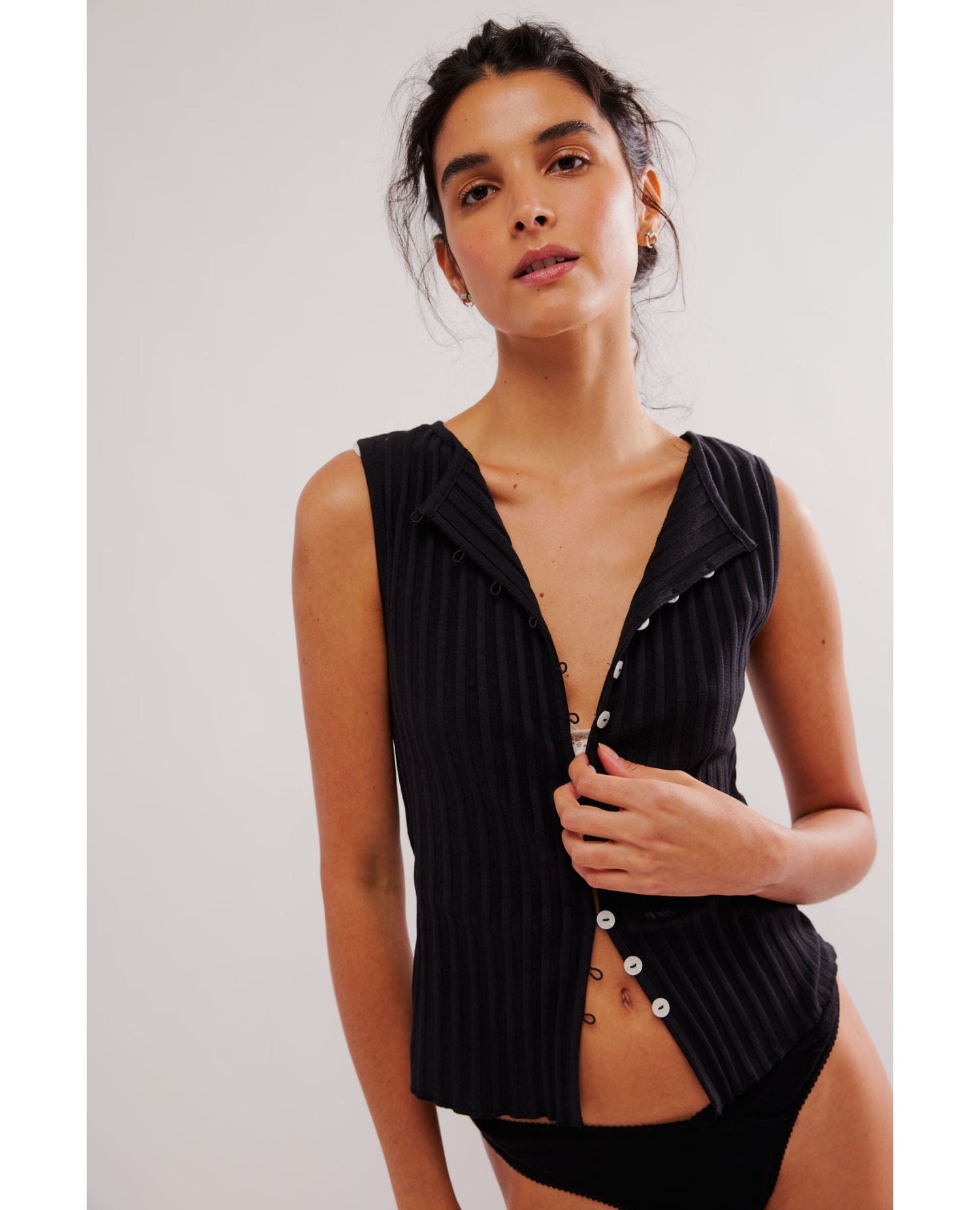Tilly Vest  Black