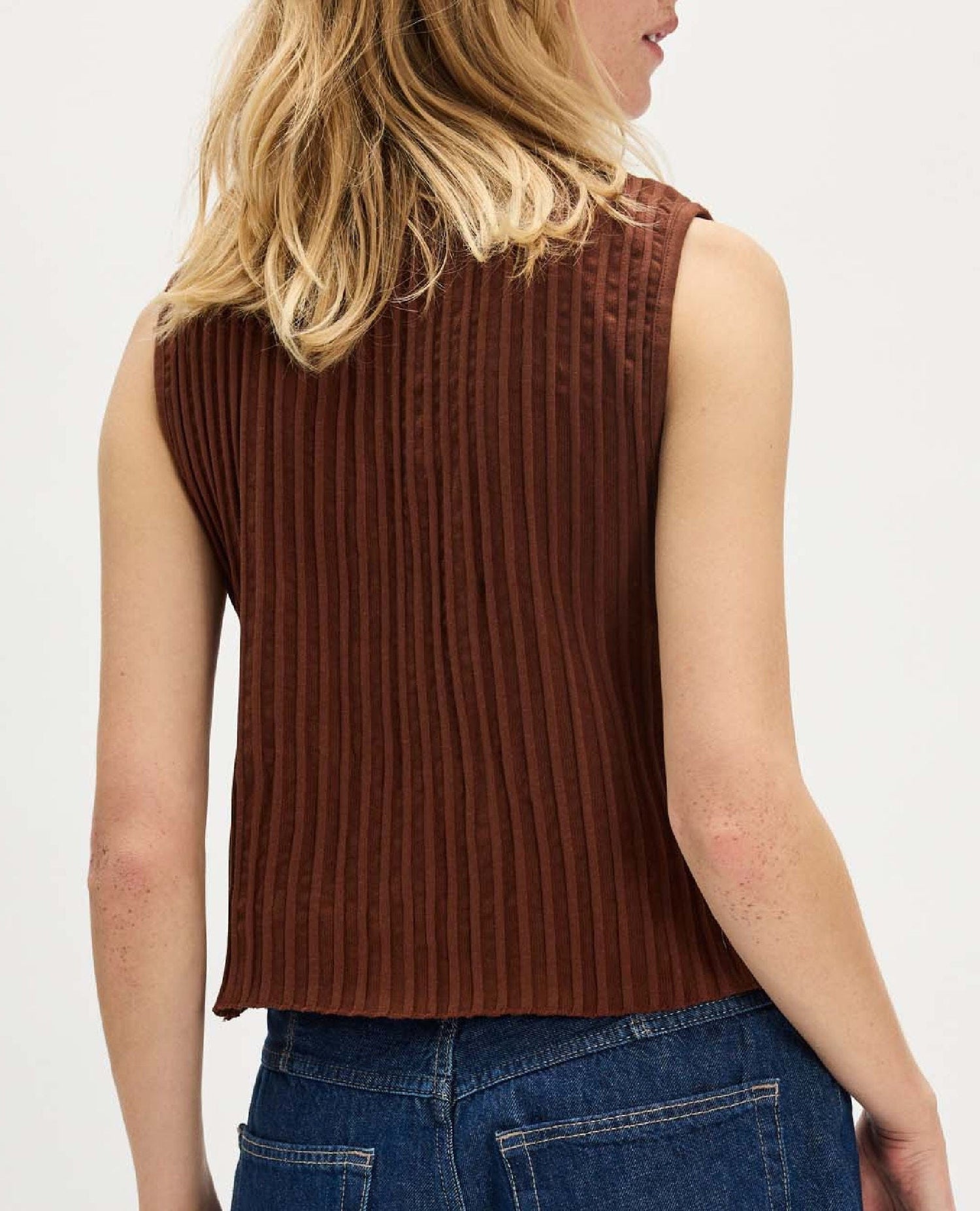 Tilly Vest Honey Bronze