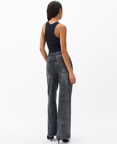 Viral Track Sweats Jean Black