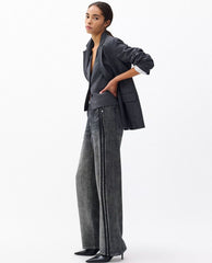 Viral Track Sweats Jean Black