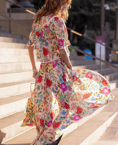 Valley Of The Dolls Floral Skirt