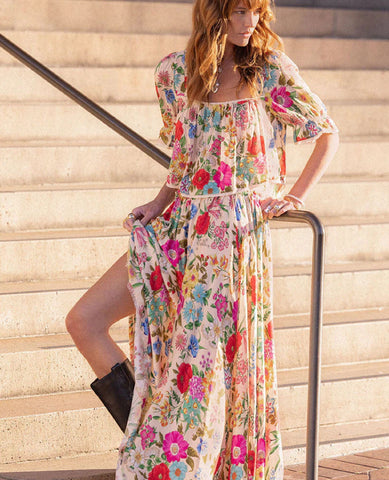 Valley Of The Dolls Floral Skirt