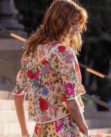 Valley Of The Dolls Blouse Opal