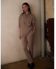 Varley Masie Sweater Taupe Marl
