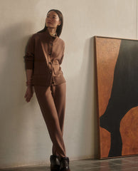 Varley Sabrina Sweatshirt Golden Bronze Marl