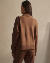 Varley Sabrina Sweatshirt Golden Bronze Marl