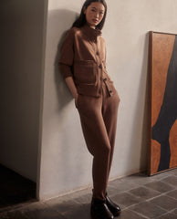 Varley Sabrina Sweatshirt Golden Bronze Marl
