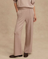 Varley Wide Leg Pant 30 Taupe Marl