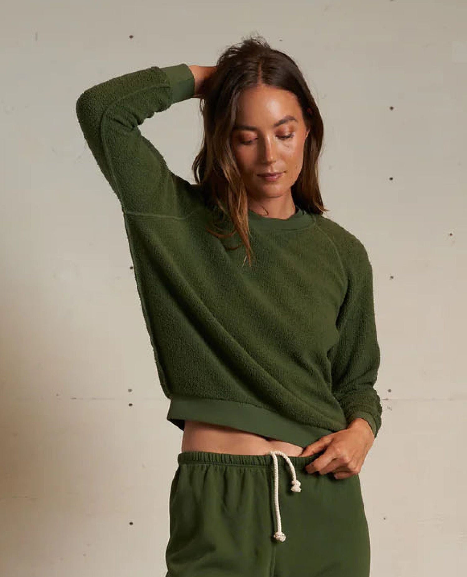 Perfect Ziggy Sweatshirt Fern Green