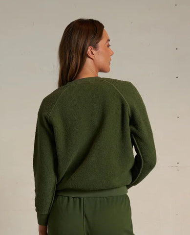 Perfect Ziggy Sweatshirt Fern Green