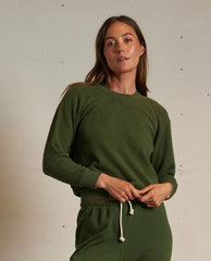 Perfect Ziggy Sweatshirt Fern Green