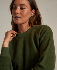 Perfect Ziggy Sweatshirt Fern Green