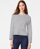 AirEssentials Side Slit Top Pier Stripe - PINK ARROWS