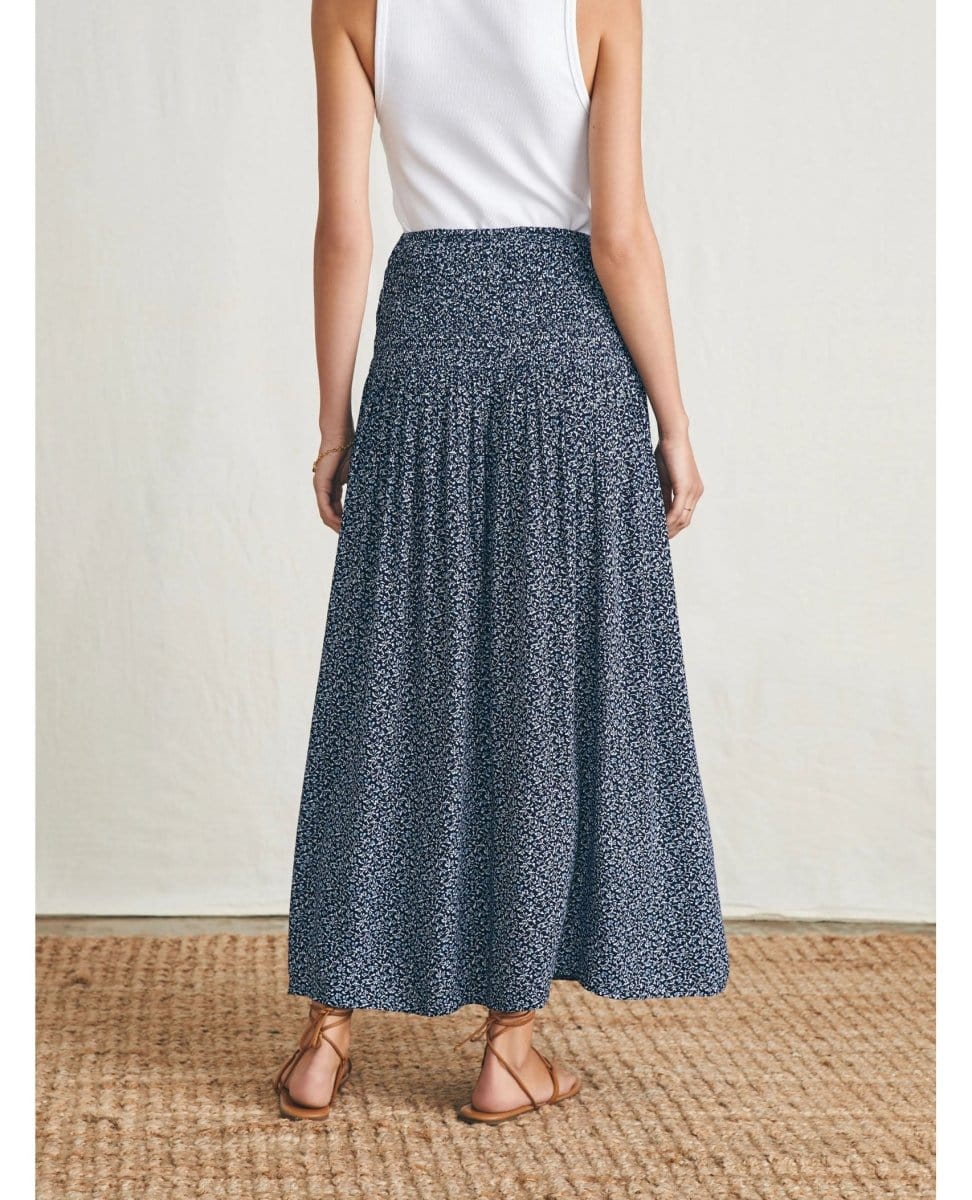 Alisee Skirt Navy Riverton - PINK ARROWS