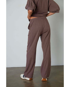 Allister Wide Leg Tie Pant Roast - PINK ARROWS