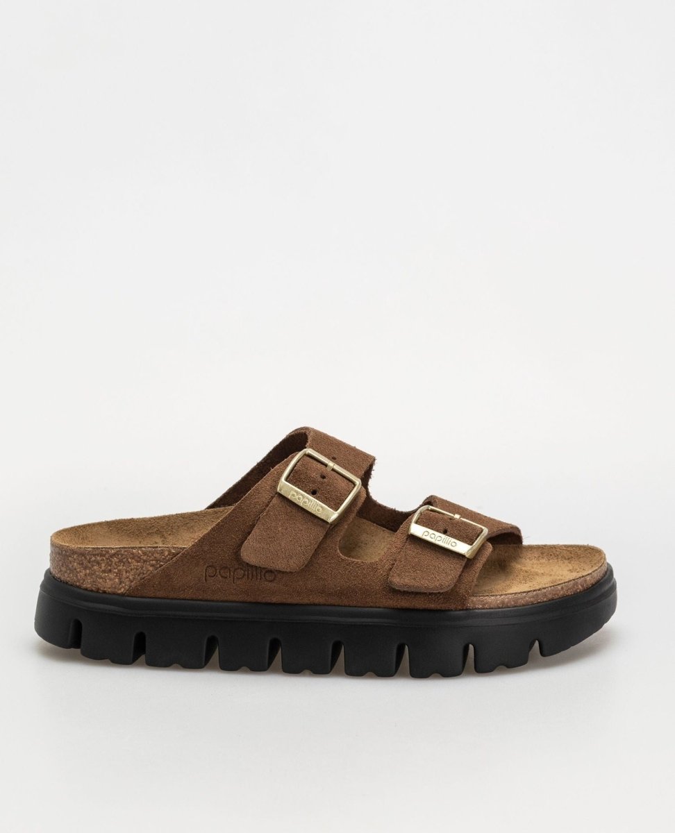 Arizona Chunky Dark Tea Suede - PINK ARROWS
