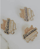 Bad Mama Jama Enamel Pin - PINK ARROWS