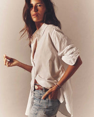 Beau Shirt White - PINK ARROWS