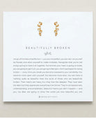 Beautifully Broken Hoop Earrings 14k Gold - PINK ARROWS