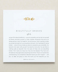 Beautifully Broken Ring Gold - PINK ARROWS