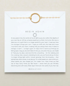 Begin Again Bracelet Gold - PINK ARROWS