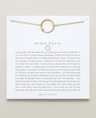 Begin Again Necklace Gold - PINK ARROWS