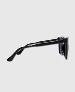 Bella Black + Grey Polarized Sunglasses - PINK ARROWS