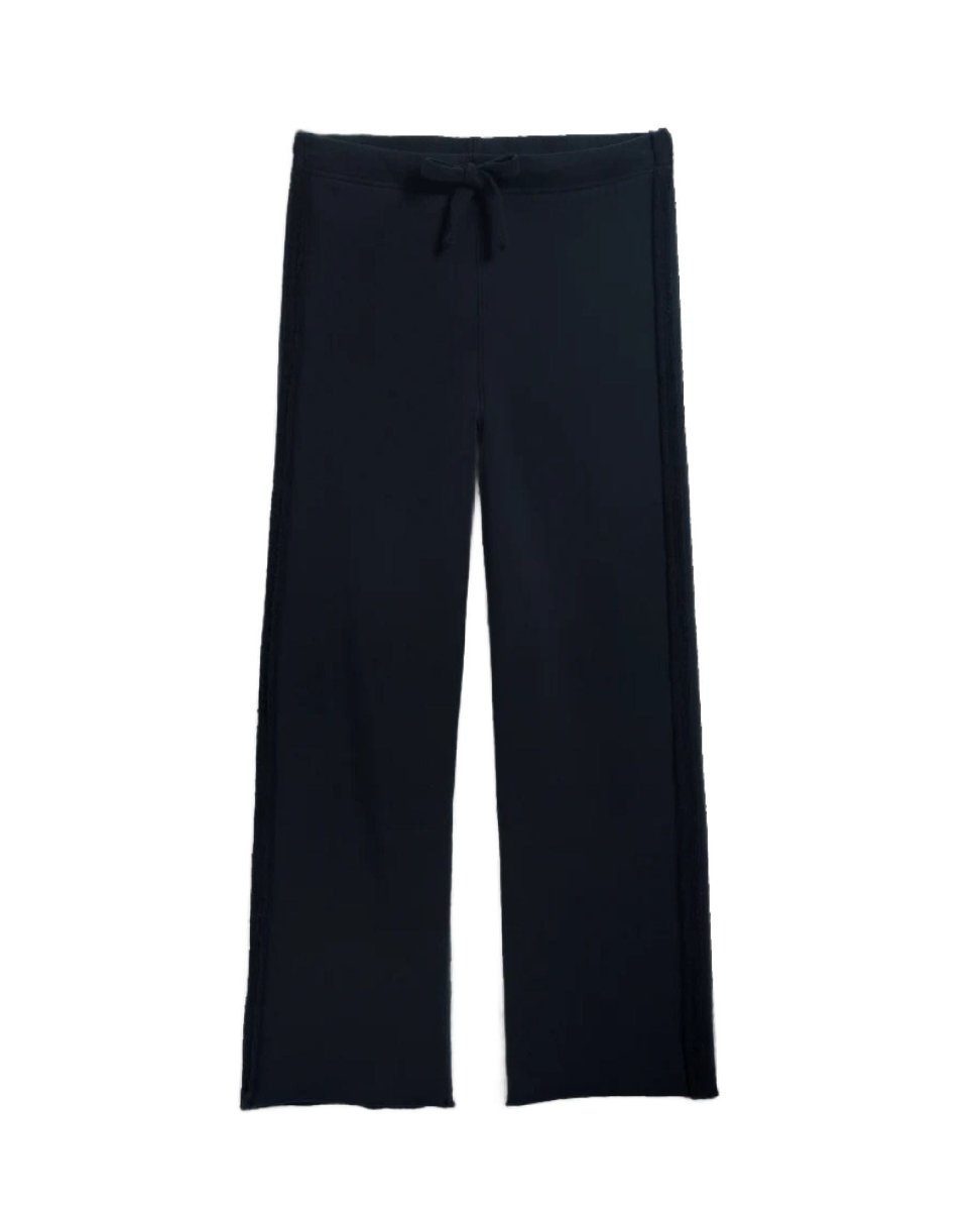 Bella Triple Fleece Sweatpant Navy - PINK ARROWS