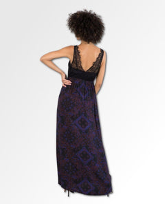 Belle Lace Maxi Dress - PINK ARROWS